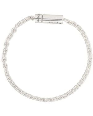 Le Gramme Cable-Chain Bracelet - Metallic