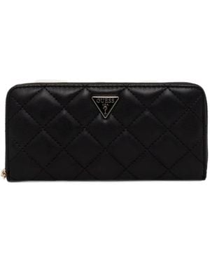 Guess Cartera Juliet Larga - Negro