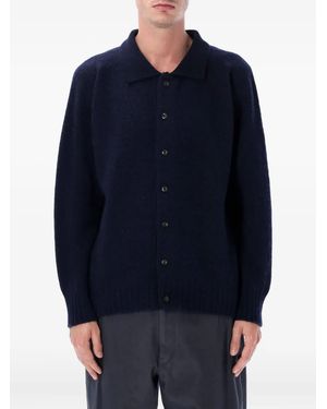 Howlin' Long-Sleeve Buttoned Cardigan - Blue