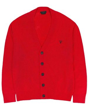 Prada Cashmere Cardigan - Red