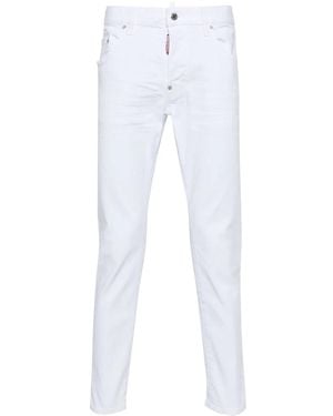 DSquared² Skater Slim-Fit-Jeans - Weiß