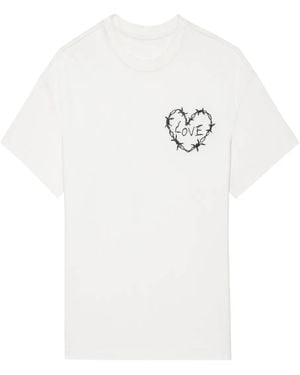 Zadig & Voltaire テディベア Tシャツ - ホワイト