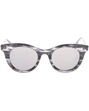 OAMC Sonnenbrille Mit Rundem Gestell - Grau