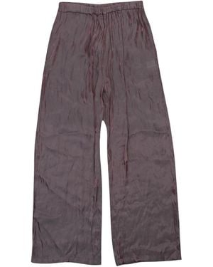 CALLIPYGIAN Wide-Leg Pants - Purple