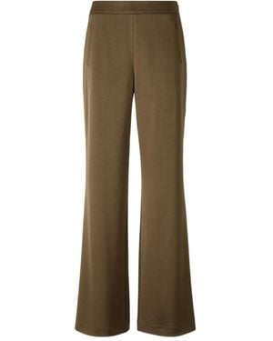 Roland Mouret サテン ワイドパンツ - ナチュラル