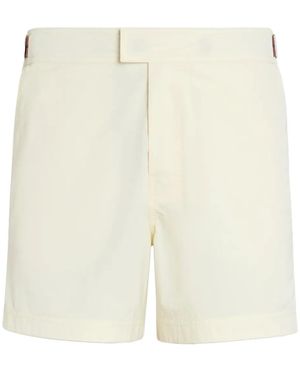 ZEGNA 232 Road Swim Shorts - White