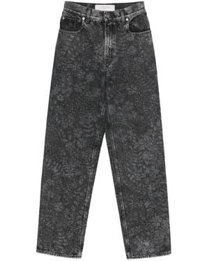 Golden Goose Acid-Wash Cotton Jeans - Grey