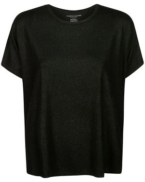 Majestic Filatures グリッターtシャツ - ブラック
