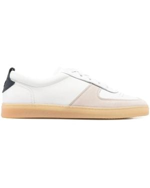 Henderson Leather Trainers - White