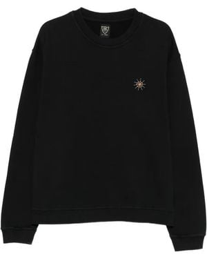 HTC Sun Stud-Embellished Sweatshirt - Black