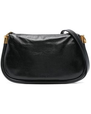 タン ミニ Paraty 24 バッグ Chloé シャイニーレザー製Paraty 24スモールバッグ のブラック
