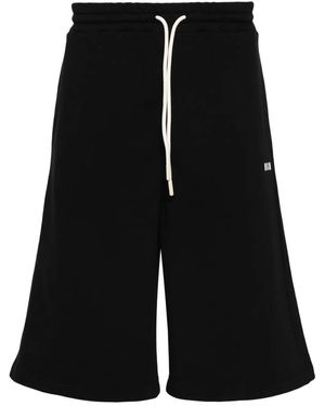 MSGM Joggingshorts Mit Kordelzug - Schwarz