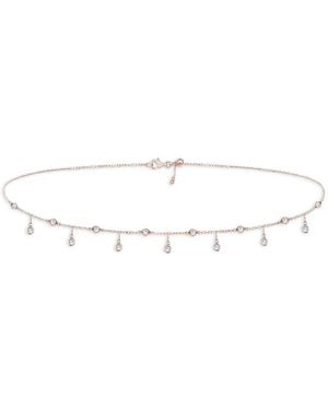 Djula Gargantilla Simza Con Diamantes - Blanco