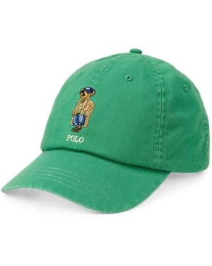 Polo Ralph Lauren Polo Bear Twill Ball Cap - Green