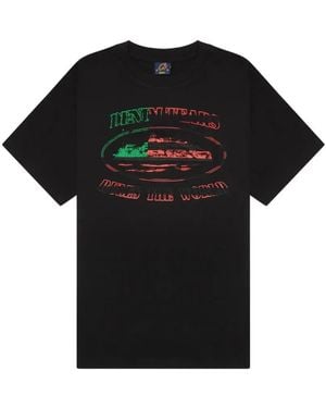 corteiz X Denim Tears Alcatraz T-Shirt - Black