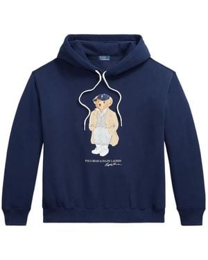 Polo Ralph Lauren Polo Bear Hoodie - Blue
