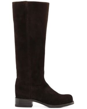Notabene Achilla Square-Toe Boots - Black