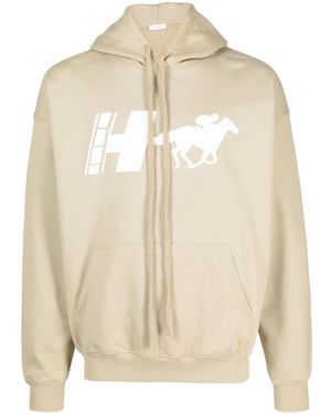 1989 STUDIO Hoodie Met Logoprint - Naturel