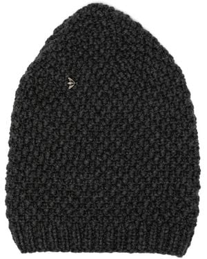 Werkstatt:münchen Hut Aus Kaschmir - Schwarz