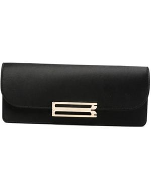 Victoria Beckham Dorian East-West Clutch Bag - Black