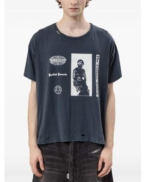 Marking Distance Addict T-Shirt - Blue