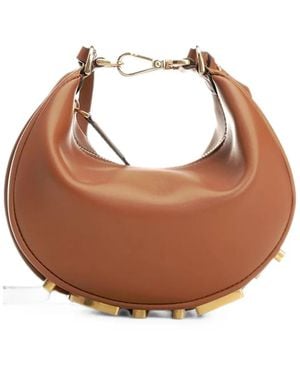 Fendi Mini Graphy Shoulder Bag - Brown
