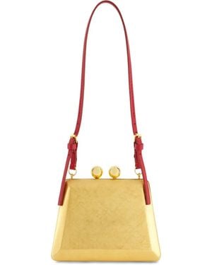 Giambattista Valli Lingotto Clutch - Gelb