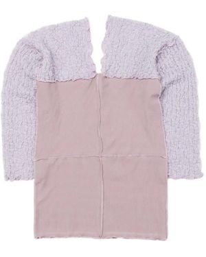 Baserange Nehru Long-Sleeve T-Shirt - Pink