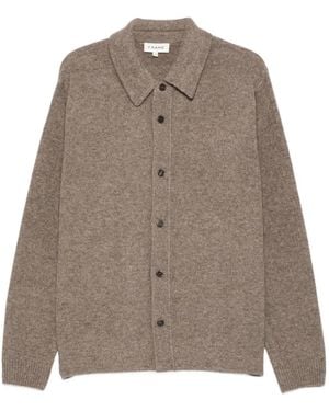 FRAME Cardigan Con Bottoni - Marrone