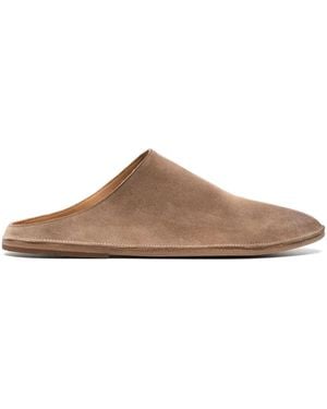 Marsèll Strasacco Suede Mules - Brown