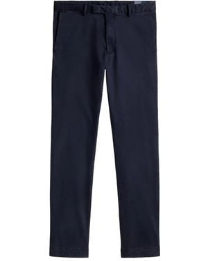 Polo Ralph Lauren フラットフロント パンツ - ブルー