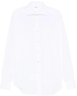 Kiton Overhemd Met Lange Mouwen - Wit