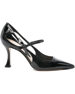 Alexandre Birman Luita ポインテッドトゥ パンプス 85mm - ブラック