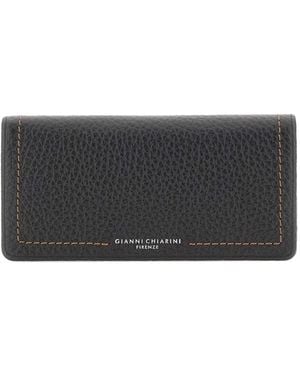 Gianni Chiarini Logo-Print Wallet - Grey