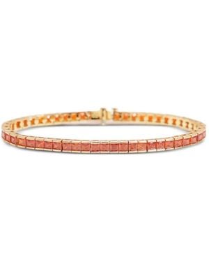 Izabel Display Bracelet Square Tennis - Blanc