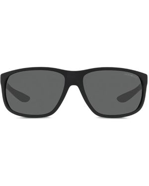 Emporio Armani Logo-Embossed Sunglasses - Black