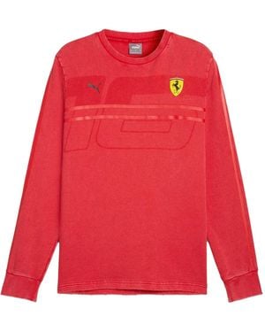 PUMA X Scuderia Ferrari Crew-Neck T-Shirt - Red