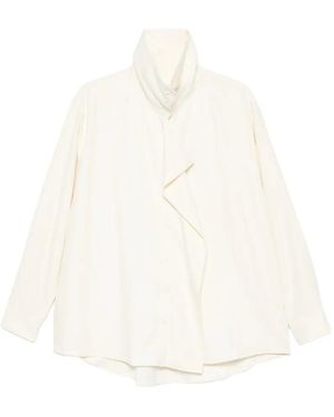 Source Unknown Dhani Ruffled Shirt - White