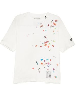 Maison Mihara Yasuhiro Graphic-Print T-Shirt - White