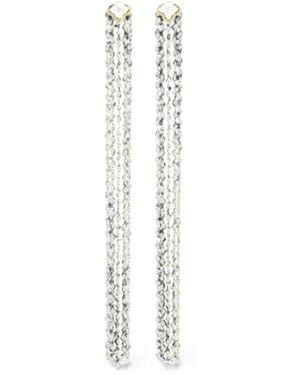 Boheme by Vero Waterfall Pearl Earrings - White