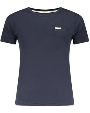 Guess Pocket-Detail T-Shirt - Blue