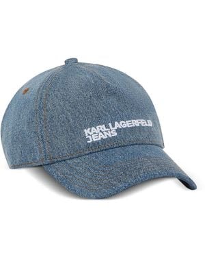 Karl Lagerfeld Adjustable Fastening Cap - Blue