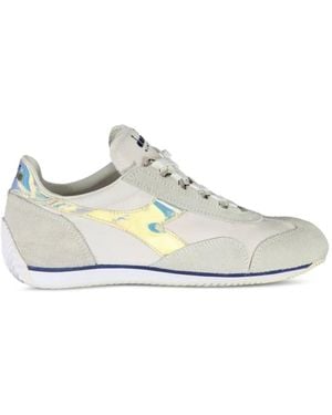 Diadora N9000 Ii Iridescent-Detail Trainers - White