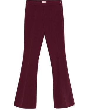 Blanca Vita High-Waisted Flared Trousers