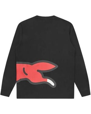 ICECREAM Graphic Long-Sleeves Sweatshirt - Red