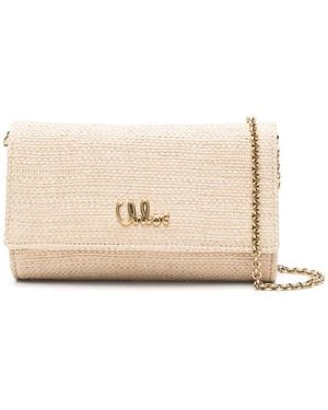 Chloé Iconic Clutch - Natural