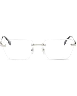 DSquared² Brille Mit Eckigem Gestell - Mettallic