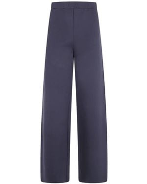 Pierantoniogaspari Wide-Leg Track Trousers - Blue