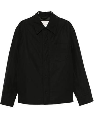 Ami Paris Ami De Coeur Padded Shirt Jacket - Black