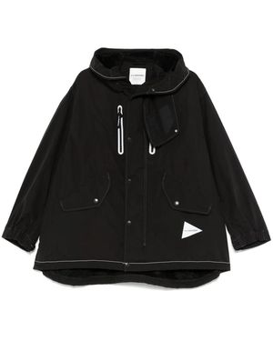 and wander Fishtail Octa Jacket - Black